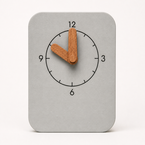 Mantel™ - Table Clock — plain product — view 02